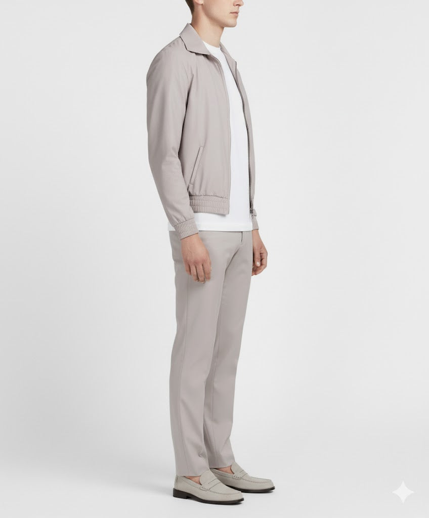 ATLAS SUIT PEARL GREY