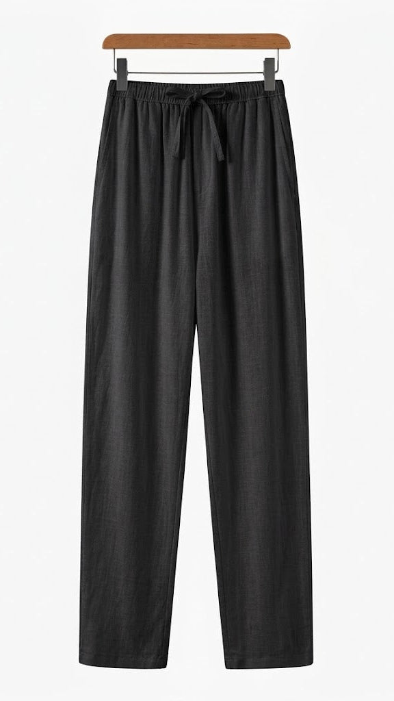 THE MARRAKECH LINEN PANTS - ANIQO