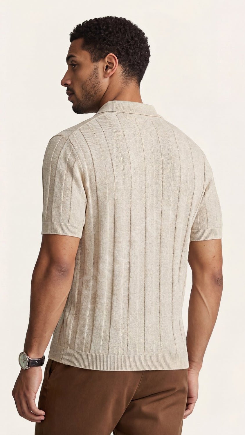 THE NOVA KNIT POLO - ANIQO
