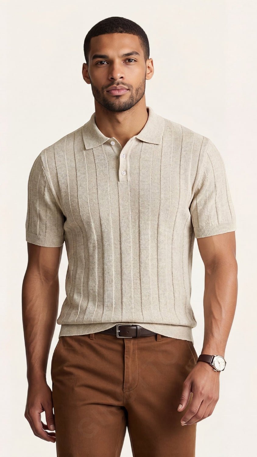 THE NOVA KNIT POLO - ANIQO