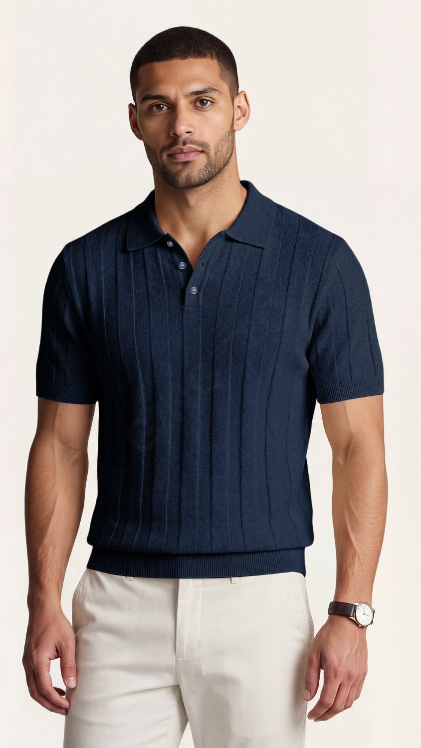 THE NOVA KNIT POLO - ANIQO