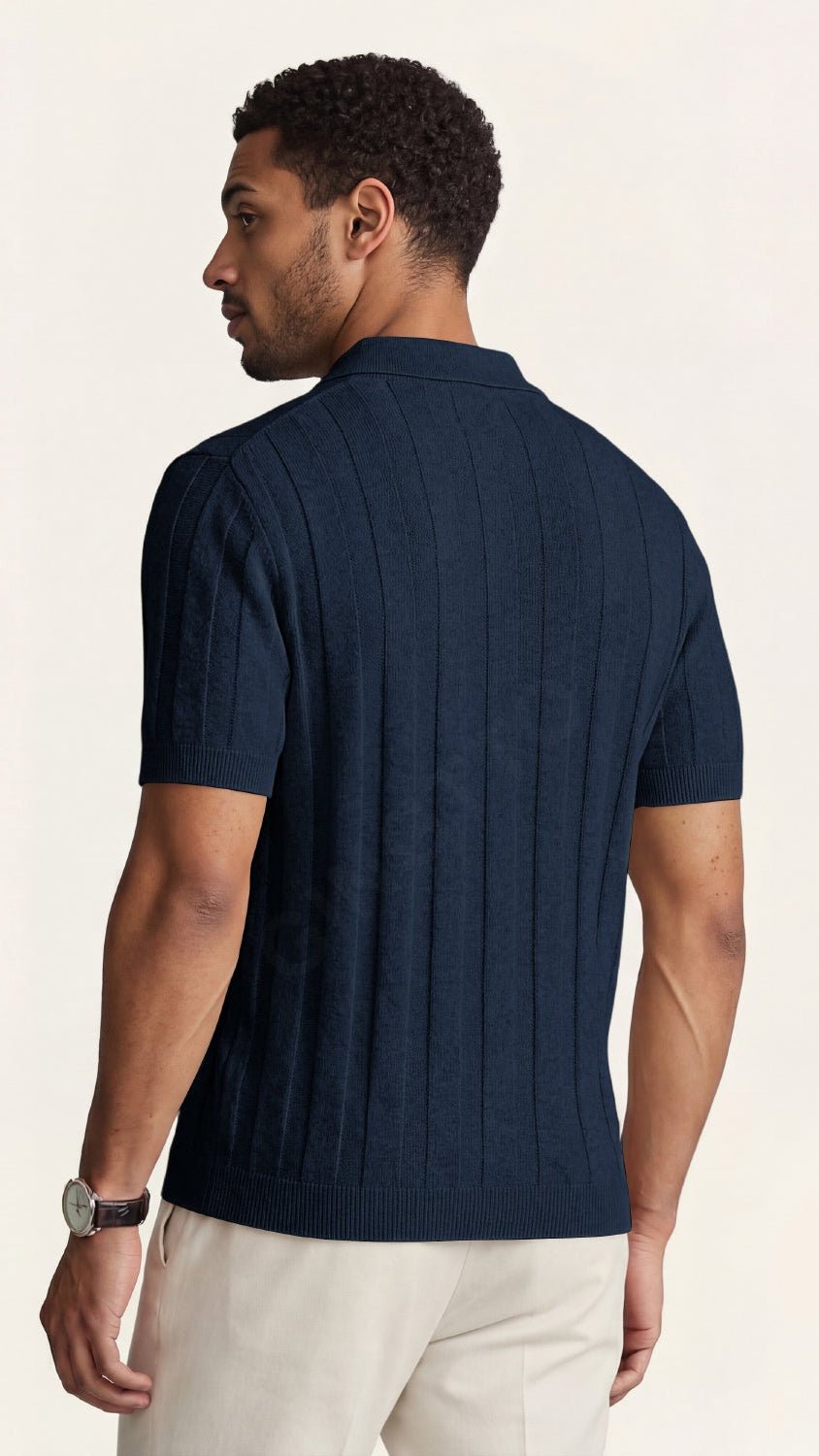 THE NOVA KNIT POLO - ANIQO